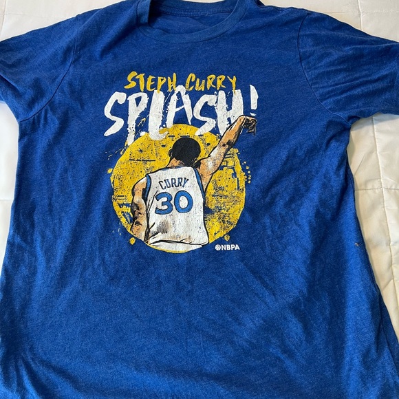 NBA Other - NBA Basketball Golden State Warriors Curry 30 Cotton Short Sleeve Tee Boys